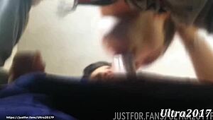 Sucking My Athletic Classmate Deep After School in Homemade POV Video