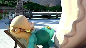 Man, Futa Island got me shook with them huge cocks and wild shemale action all day long!