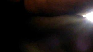 savannah synns, a shemale, bends over for intense bareback pounding in an interracial gay scene