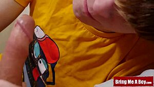 BRINGMEABOY VINCENT STONE BAREBACKS STEPSON JEAN GILLIAM TWINK WITH BIG MONSTER COCK IN GAY DADDY FETISH