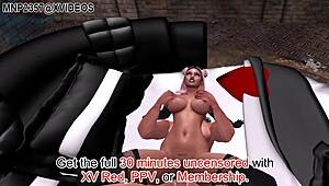 3d emo girl, ready for that silver fox?