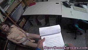 apprehended teen gets facial in shocking reality scene