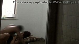 i watched her suck two muscular black cocks in the living room while neighbors heard her moans