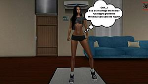 Wet dreams comic part two in spanish