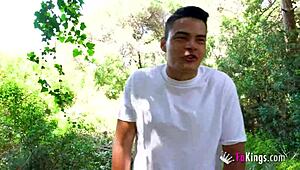 first fakings returns with latin beauty korin HUNTING for love outdoors