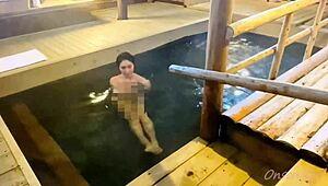 Exploring mie prefecture's stone steps open-air bath on nacchi travel