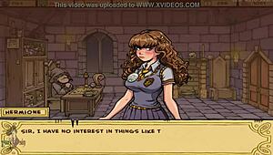 Akabur's Witch Trainer: Part 17: Clothes Ripped and Striptease