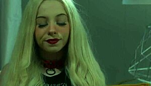 naughty blonde lesbians aiden ashley and kenzie reeves kiss and seduce on the sofa