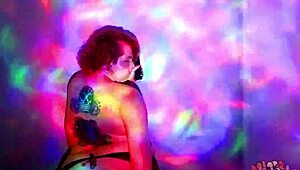 Bbw Goddess Performs Worship Dance With Oil