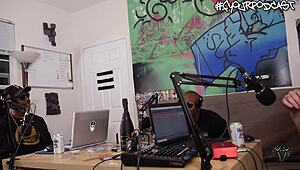 What did King Cure reveal in this adult podcast interview?