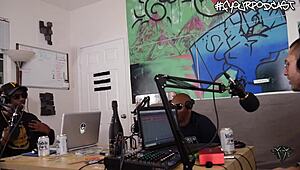 What did King Cure reveal in this adult podcast interview?