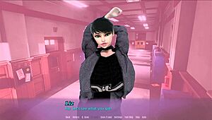 In Summer Hentai Game Ep 6, the saleswoman flaunts her perfect ass in revealing outfits.