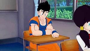 i wanna fuck gohan like android 18 and videl do in this hentai.