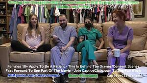 Heavily pregnant MILF Nove Maverick and husband Maverick Williams get abducted by two female strangers at night for intense sexual experiments.