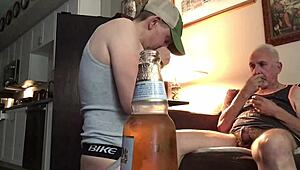 I Craved Cum: Sucking 76-Year-Old Daddy After Beers in Assisted Living