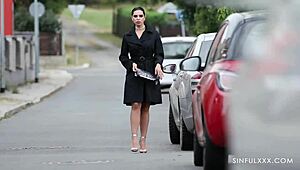 Thieves Break In and Seduce Couple for Bent Over Fingering. Shaved Bodies Meet in Wild Burglar Encounter.