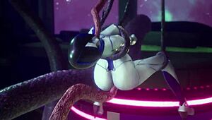 Hardcore Action with Demi in 4K 3D Hentai Game