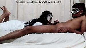 Nani gives an amazing blowjob to my big dick and eats the cum 😍