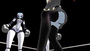 Pov sex with boxing sexbot machine, so thrilling! 😍