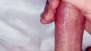 this messy edging got my cock throbbing so hard... great cumshot