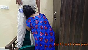 i can’t believe indian bhabhi got her pussy and ass drilled by electrician. clear hindi audio makes it so real!