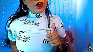 Guided jerk off challenge at work in joi game 24