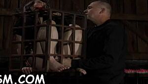 hardcore toy gratifying for babe