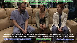 Doctor Tampa, Check Angel Santana's First Gyno Exam Ever!