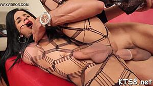 Big Shemales Wazoo DRILLED Hard