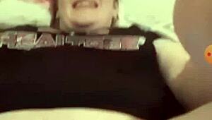 Oh man, remember that wild phone sex recording with my ex spreading her wet pussy and saggy tits while chatting in the cinema? 😏