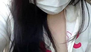 Public Park Flashing with Big Tits Exposed