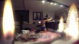 Wow, licking slowly till she squirts right inside his mouth! 💦