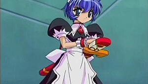 redhead anime teen bent over for hard doggystyle fuck.