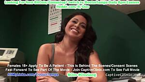 clov busty latina jasmine mendez faces pre-sale exam