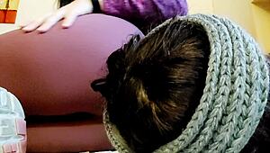 Nicoletta forces her friend to smell her nasty farts. It's a wild fetish scene!