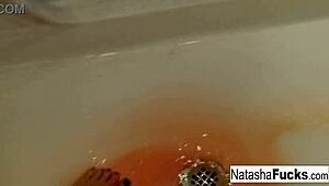 busty natasha nice films a fun black light video