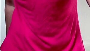 is my wife showing off on webcam? watch her now