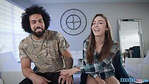 Small Tits Dani Blu Enjoys Hard Dicking