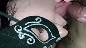 my neighbor loves making me cum with her huge mouth