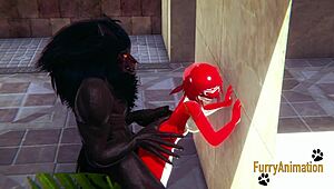 Zelda furry hentai features nipha in hard sex handjob blowjob and fucking furry anime manga japanese porn