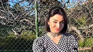 crystal brunette, so dark, lovin’ anal banging with two guys, ohh