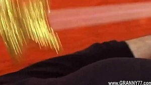 fat mature granny feels intense pleasure during hardcore sex