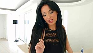 Anissa Kate experiences deep gonzo anal sex in ass traffic.