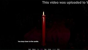 Lets Play Halloween Blowjob with Big Tits in the Rift