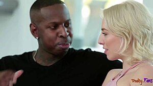 Wow! Pussylicked Stepteen Nailed By Black Wang