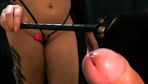 i love dominating my boyfriend submitting him and making his cock cum in my hands