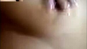 I felt so aroused when she called, watching her grope big boobs while I touched myself.