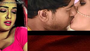 Amrapali Dubey Hot Navel Kissing Smooching Mp4