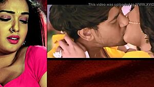 Amrapali Dubey Hot Navel Kissing Smooching Mp4