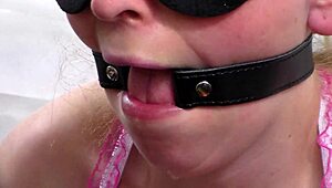 bondage in heels and stockings